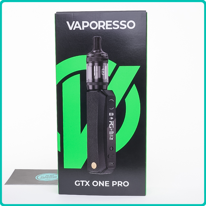 Packaging du Kit GTX One Pro Vaporesso